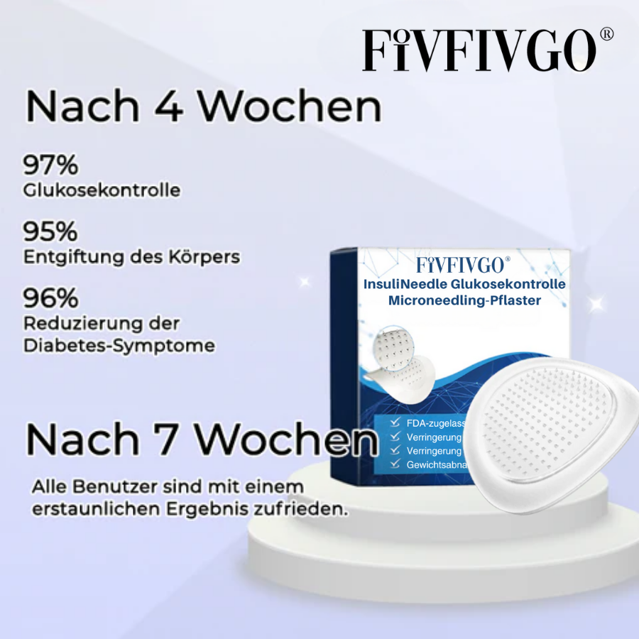 Fivfivgo® InsuliNeedle Glukosekontrolle Microneedling-Pflaster