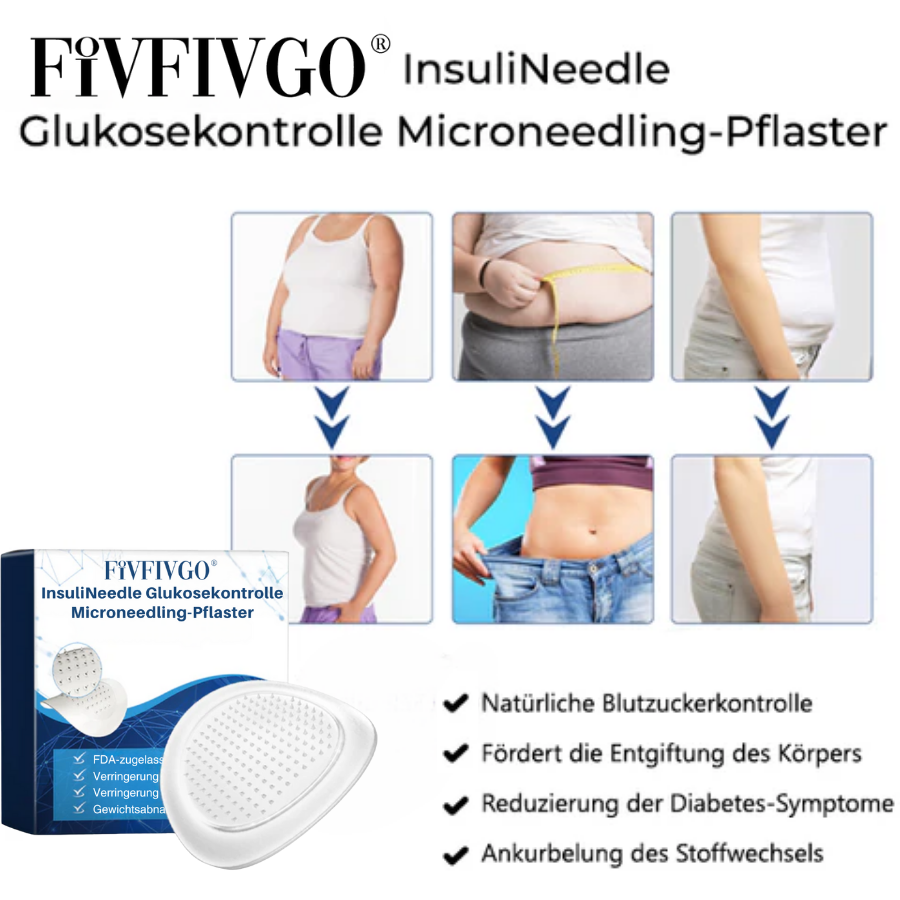 Fivfivgo® InsuliNeedle Glukosekontrolle Microneedling-Pflaster