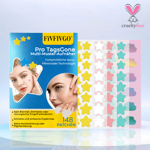 Fivfivgo® Pro TagsGone Multi-Muster-Aufnäher
