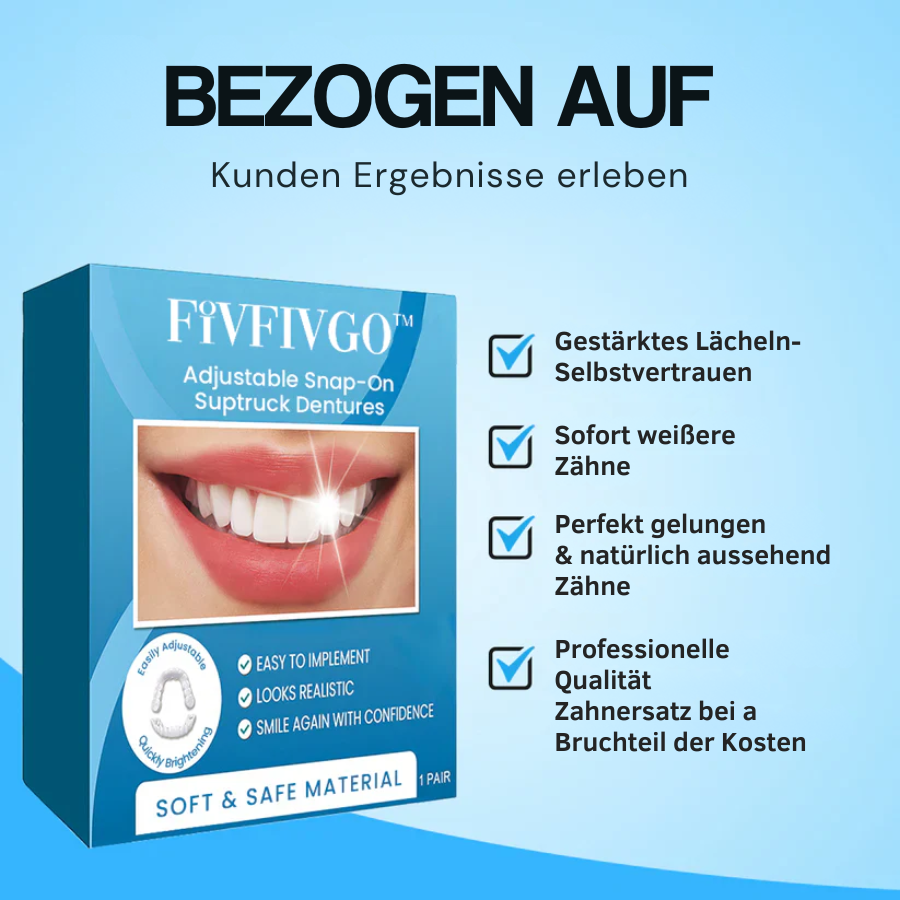 Fivfivgo™ Einstellbare Schnappprothese