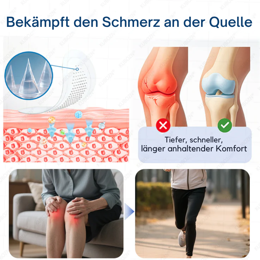 NovaRX® Gelenkentlastung Mikronadelpflaster – Schnelle Linderung bei Knieschmerzen