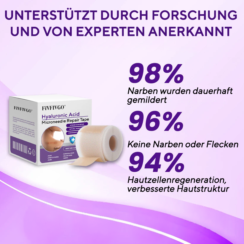 Fivfivgo® Hyaluronsäure-Mikronadel-Reparaturpflaster