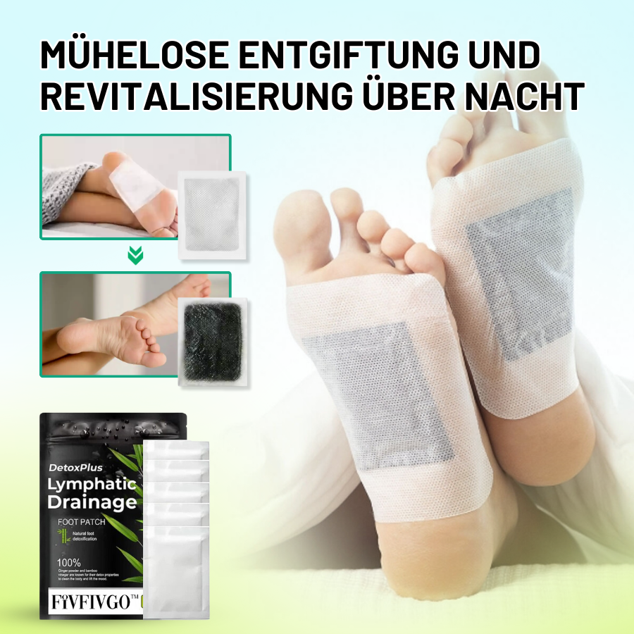 Fivfivgo™ DetoxPlus Lymphdrainage-Fußpflaster