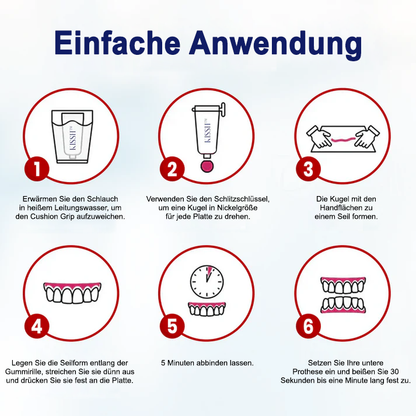 Fivfivgo™ Thermoplastischer Prothesenkleber
