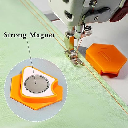 Magnetische Nahtführung für Nähmaschine